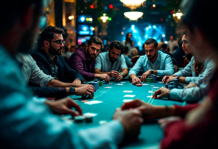 Evolution Gaming live dealer studio with multiple camera angles and professional dealers at mamen4d slot